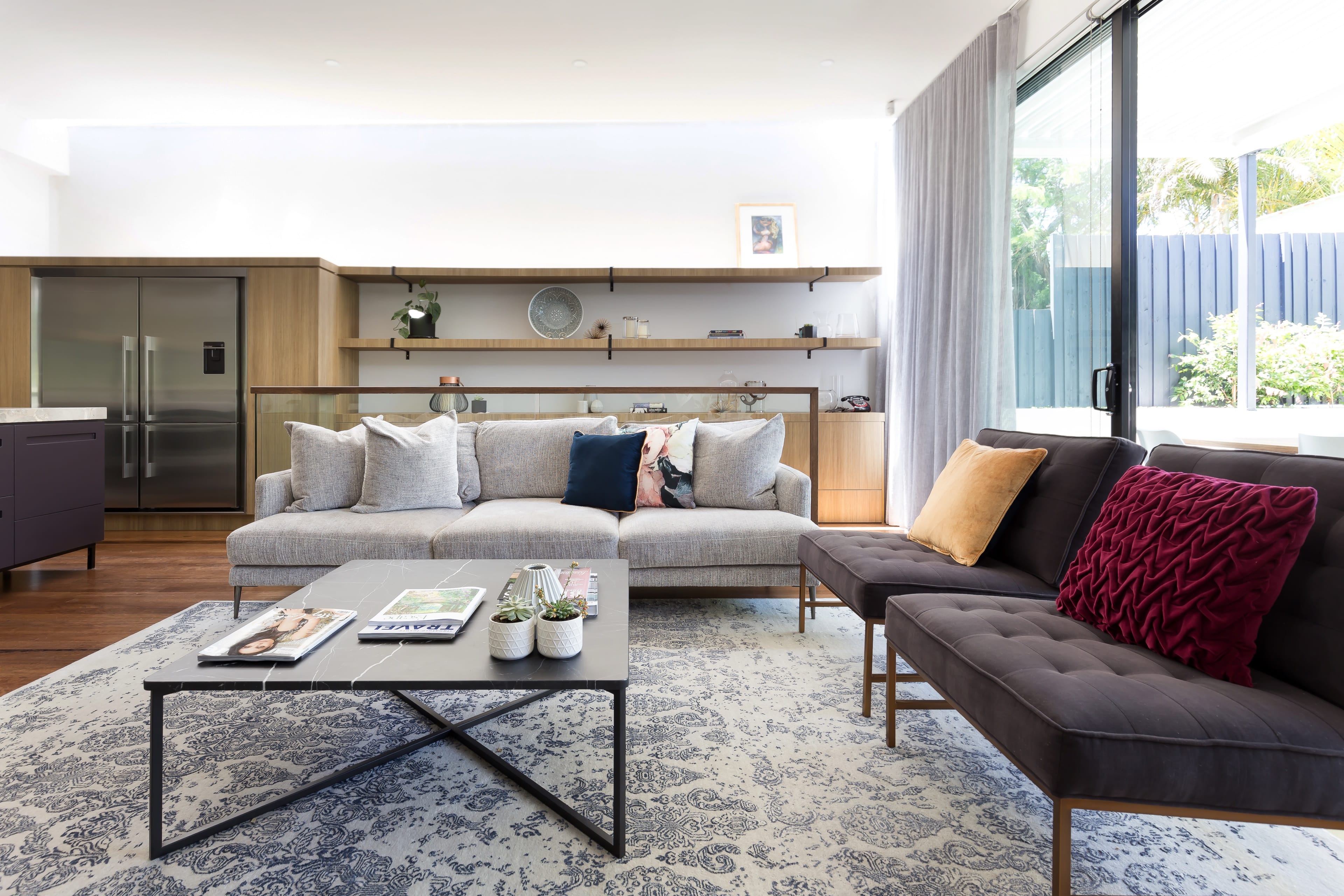 Johnston open-plan living opening to the rear garden.